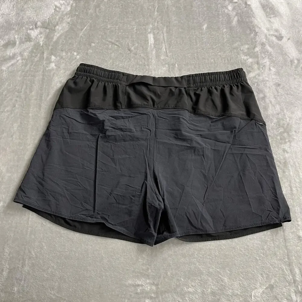 Vuori Shorts Mens 2XL Black 6in Lined Running Athletic‎ Gym Training Workout - Picture 2 of 6